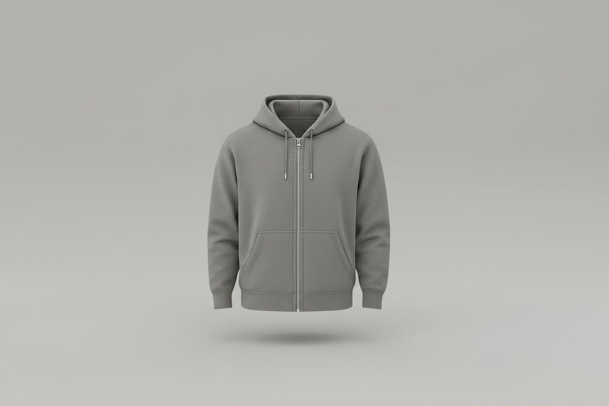 Zip Jacket - Grey
