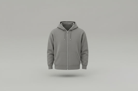 Zip Jacket - Grey