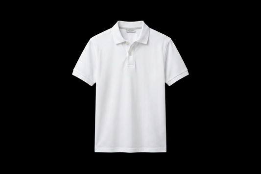 Slim Polo Shirt - White