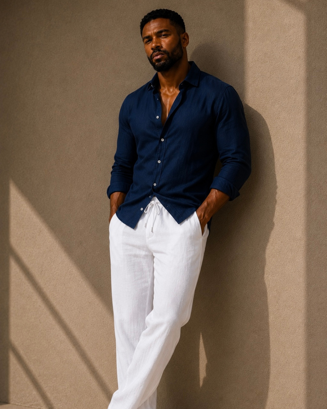 Navy Blue - Chemise
