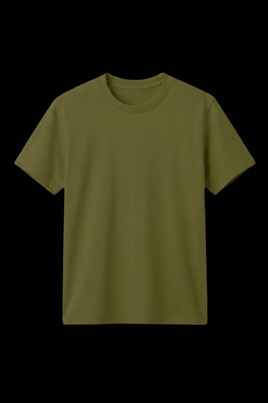 Basic T-shirt - Olive Green
