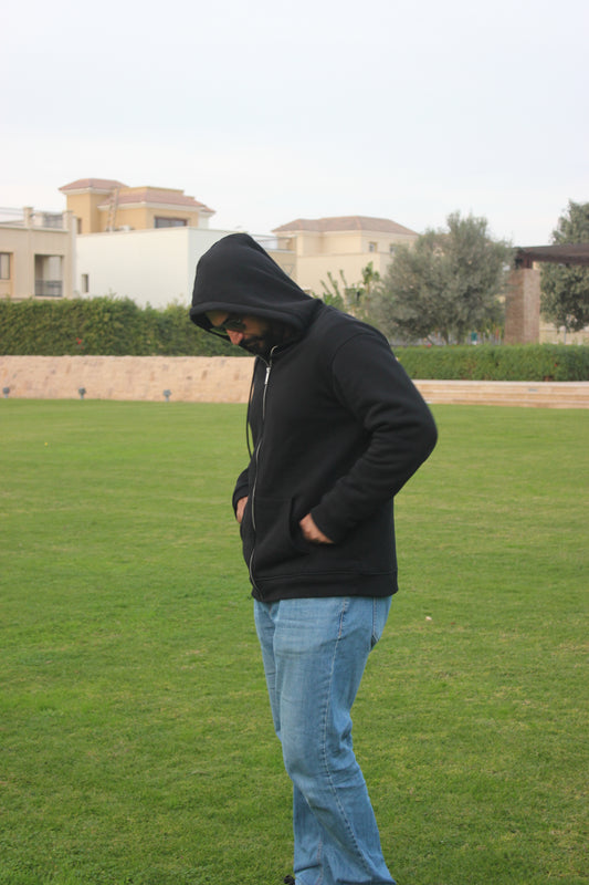 Zip Jacket - Black