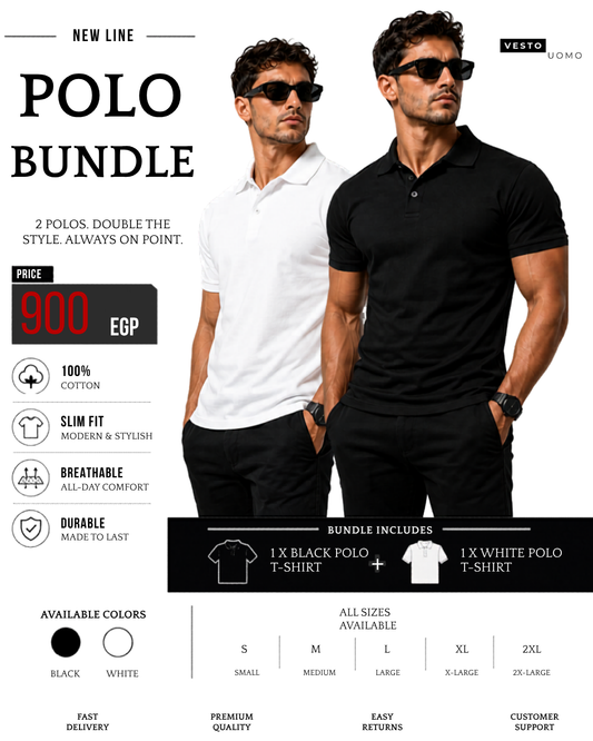 Slim Polo Bundle -  Mix